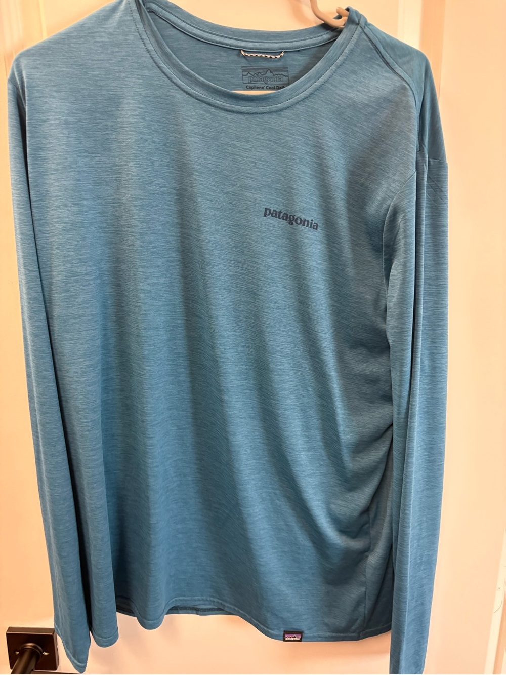 Patagonia Men’s Long-Sleeve Shirt - Teal Blue